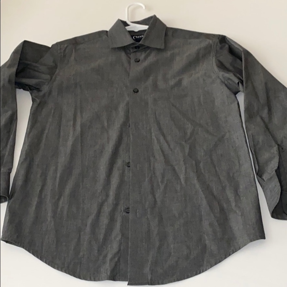 CHAPS Boy’s button front shirt - M ((10-12)